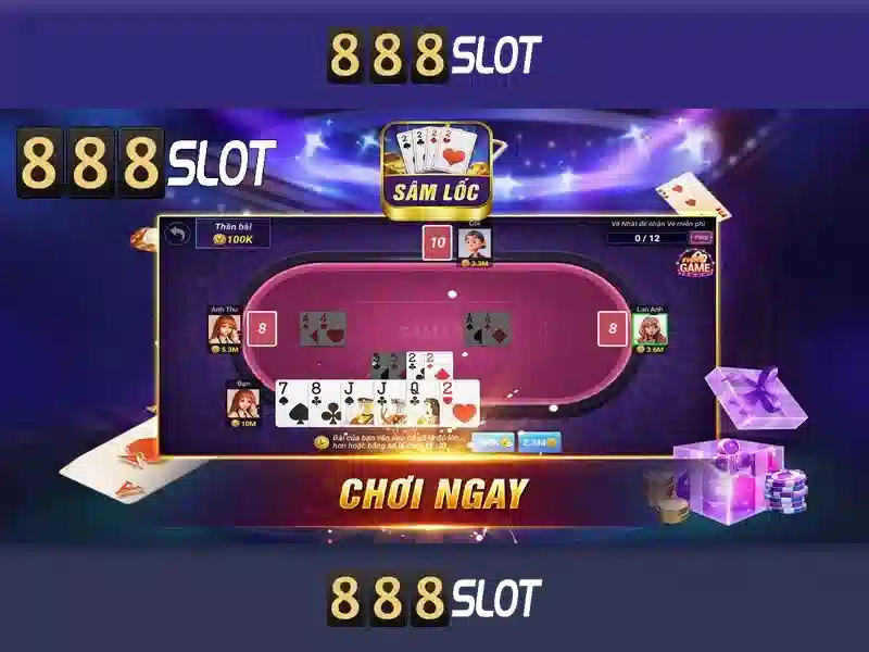 888slot: Nền tảng chơi slot trực tuyến phổ biến