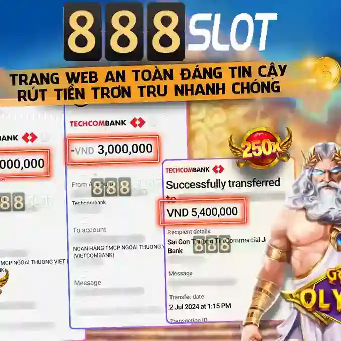 Giao dien trang chu 888slot hien dai va bat mat